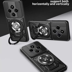 Techsuit Xiaomi Redmi 14C / Poco C75 RuggedCam Θήκη Σκληρή - Black