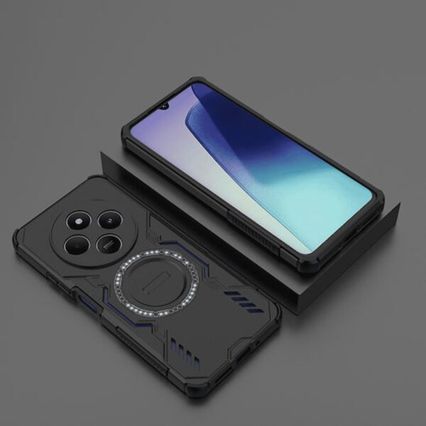 Techsuit Xiaomi Redmi 14C / Poco C75 MagSafe Armor Θήκη Σκληρή - Black