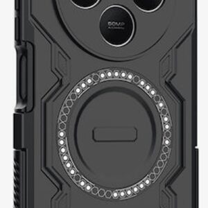 Techsuit Xiaomi Redmi 14C / Poco C75 MagSafe Armor Θήκη Σκληρή - Black