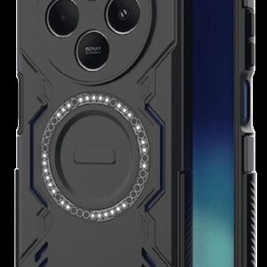 Techsuit Xiaomi Redmi 14C / Poco C75 MagSafe Armor Θήκη Σκληρή - Black