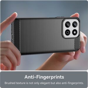 Techsuit Xiaomi Redmi 14C 4G / Poco C75 Brushed Carbon Θήκη Σιλικόνης - Black