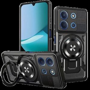 Techsuit Xiaomi Redmi 15C 4G / Poco C85 Rugged Cam Θήκη Σκληρή - Black