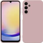 Forcell Samsung Galaxy A24 5G/4G Soft Touch Θήκη Σιλικόνης - Coffee