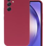 Forcell Samsung Galaxy A24 5G/4G Soft Touch Θήκη Σιλικόνης - Bordeaux