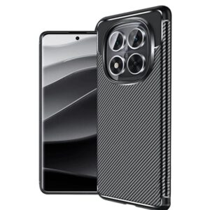 Techsuit Xiaomi Redmi Note 14 Pro 5G / Note 14 Pro Plus 5G / X7 5G CarbonFiber Θήκη Σιλικόνης - Black