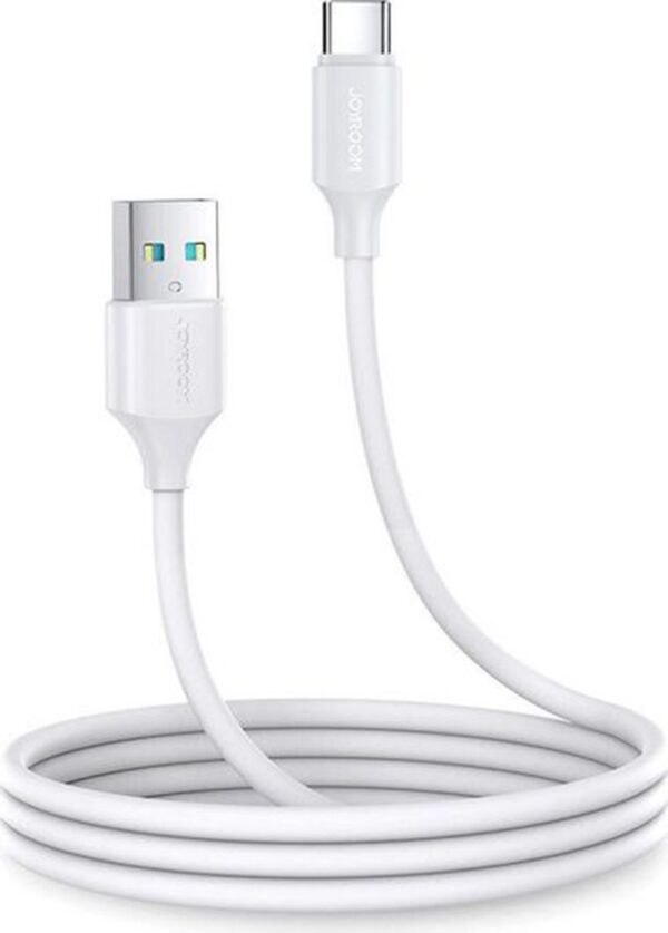 Joyroom USB 2.0 Cable USB-A to USB-C Λευκό 1m (S-UC027A9)
