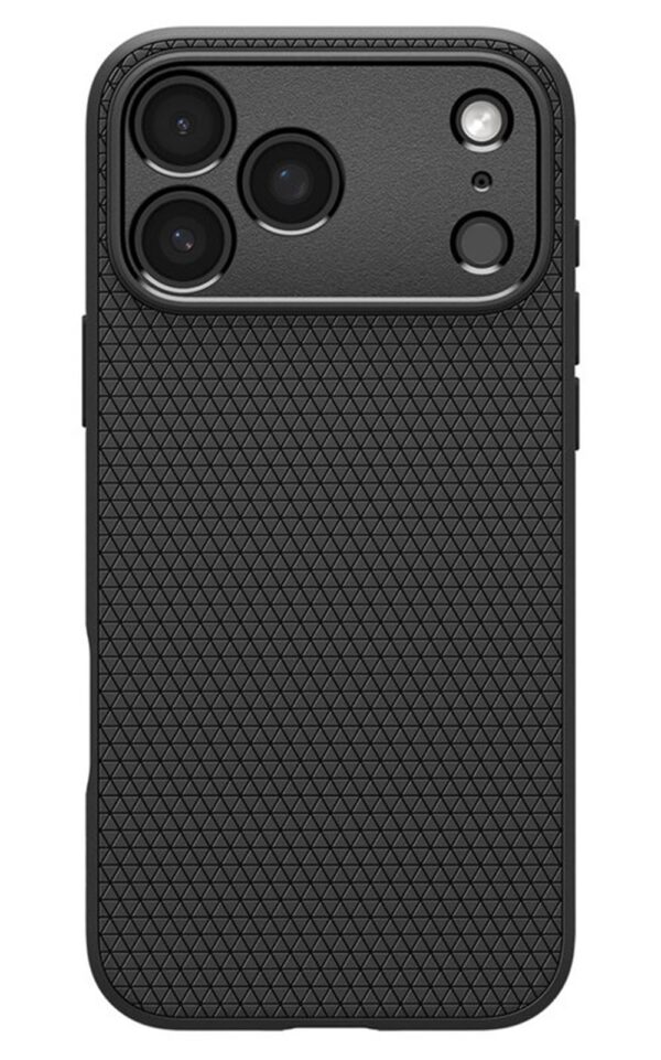 Spigen iPhone 17 Pro Liquid Air Θήκη Σιλικόνης - Black