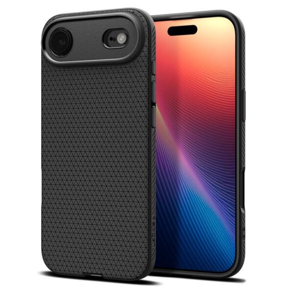 Spigen iPhone 17 Air Liquid Air Θήκη Σιλικόνης - Black