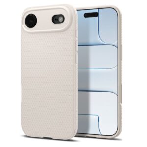 Spigen iPhone 17 Air Liquid Air Θήκη Σιλικόνης - Natural Titanium
