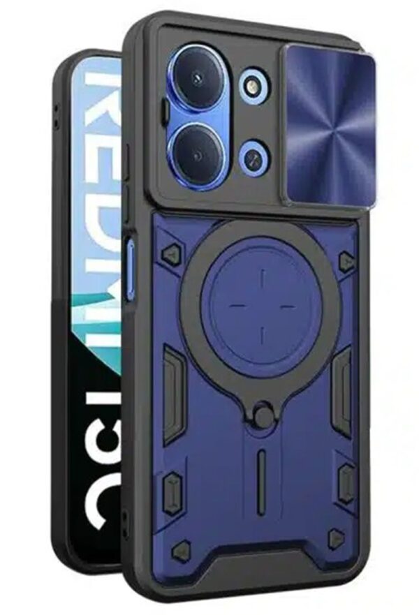 Techsuit Xiaomi Redmi 15C 4G / Poco C85 MagSafe CamGuard Pro Θήκη Σκληρή - Blue Techsuit Xiaomi Redmi 15C 4G / Poco C85 MagSafe CamGuard Pro Θήκη Σκληρή - Blue