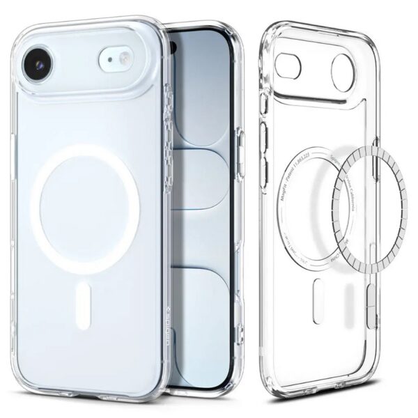 Spigen iPhone 17 Air MagFit Ultra Hybrid Θήκη Σιλικόνης - Διάφανη