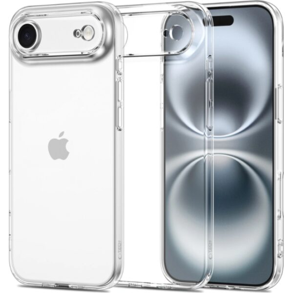 Tech Protect iPhone 17 Air Flexair Θήκη Σιλικόνης - Διάφανη