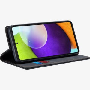 Techsuit Samsung Galaxy A52 4G / A52 5G / A52s Confy Cover Θήκη Βιβλίο - Black