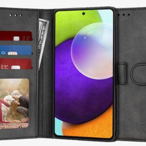 Techsuit Samsung Galaxy A52 4G / A52 5G / A52s Diary Θήκη Βιβλίο - Black
