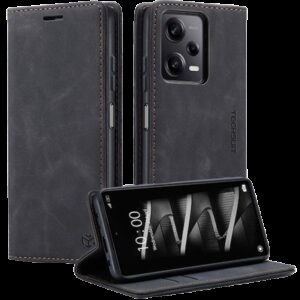 Techsuit Samsung Galaxy A52 4G / A52 5G / A52s Confy Cover Θήκη Βιβλίο - Black