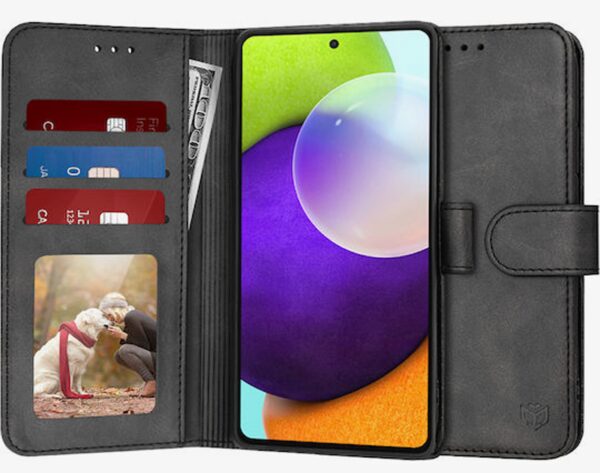 Techsuit Samsung Galaxy A36 Diary Θήκη Βιβλίο - Black