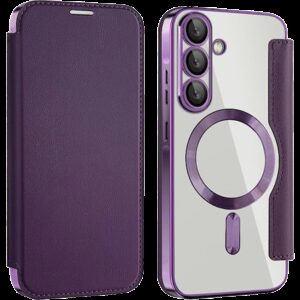 Techsuit Samsung Galaxy A56 5G SmartMag Θήκη Βιβλίο - Purple