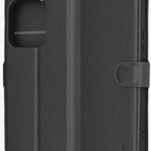 Techsuit Xiaomi Redmi Note 14 5G Leather Folio Θήκη Βιβλίo - Black
