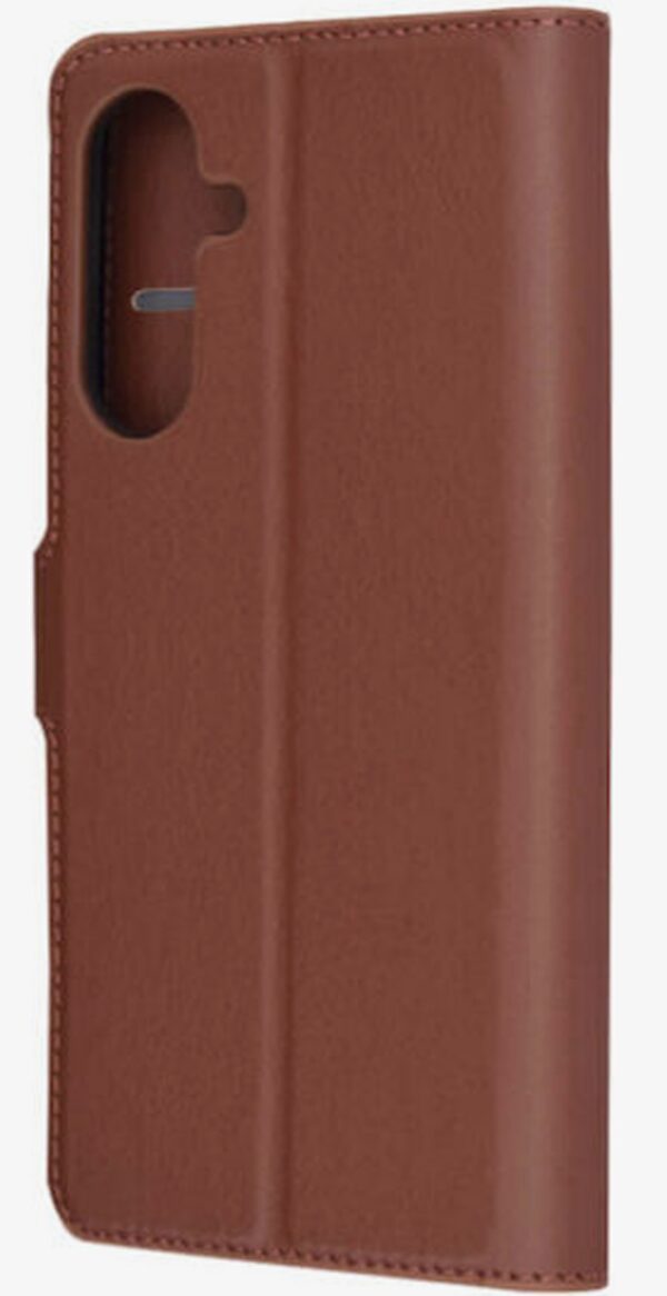 Techsuit Samsung Galaxy A56 5G Leather Folio Θήκη Βιβλίο - Brown