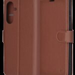 Techsuit Samsung Galaxy A56 5G Leather Folio Θήκη Βιβλίο - Brown