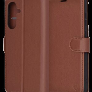 Techsuit Samsung Galaxy A56 5G Leather Folio Θήκη Βιβλίο - Brown