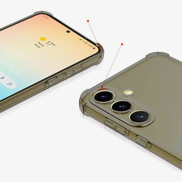 Techsuit iPhone 13 Magsafe Shockproof Clear Θήκη Σιλικόνης - Smoke Black