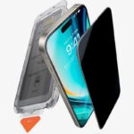 iPhone 17 Pro Max / 16 Pro Max Προστασία Οθόνης Φιμέ Torras Privacy Full Face Tempered Glass