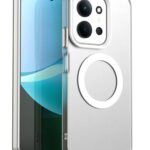 Techsuit Xiaomi Redmi 15C 4G / 5G / Poco C85 CandyCase MagSafe Θήκη Σκληρή Διάφανη - White