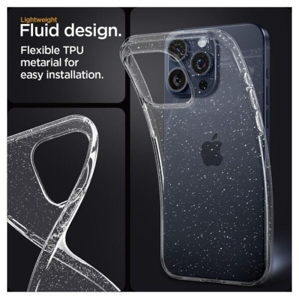 Techsuit Xiaomi Redmi 15C 4G / Poco C85 SparkleSkin Series Glitter Θήκη Σιλικόνης - Διάφανη