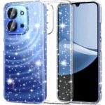 Techsuit Xiaomi Redmi 15C 4G / Poco C85 SparkleSkin Series Glitter Θήκη Σιλικόνης - Διάφανη