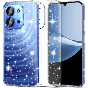 Techsuit Xiaomi Redmi 15C 4G / Poco C85 SparkleSkin Series Glitter Θήκη Σιλικόνης - Διάφανη