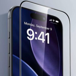 iPhone 17 Pro Max /16 Pro Max ESR UltraFit Screen Protector 2 Pack Προστασία Οθόνης με Μαύρο Περίγραμμα Full Face Tempered Glass