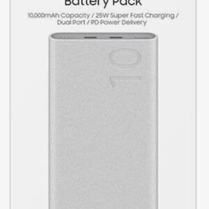 SAMSUNG PE3400 Power Bank 10000mAh 2x USB-C 25W Power Delivery Beige