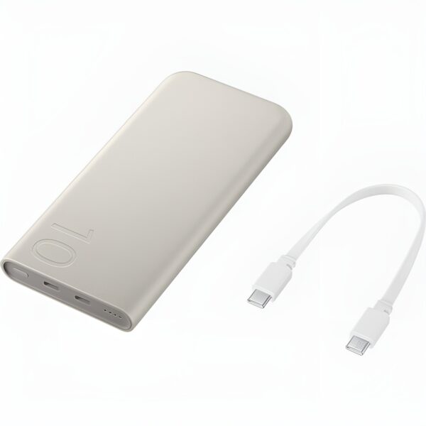 SAMSUNG PE3400 Power Bank 10000mAh 2x USB-C 25W Power Delivery Beige