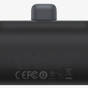 Baseus Compact Fast Charging Power Bank 5000mAh 20W με Θύρα USB-C Μαύρο