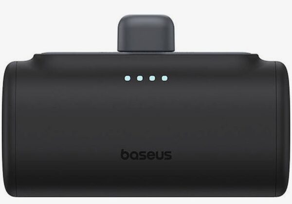 Baseus Compact Fast Charging Power Bank 5000mAh 20W με Θύρα USB-C Μαύρο