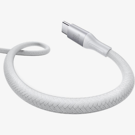 Joyroom USB-C to USB-C Cable 60W Power Delivery 2m Λευκό