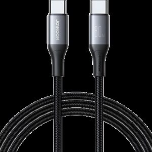 Joyroom USB-C to USB-C Cable 60W Power Delivery 2m Μαύρο