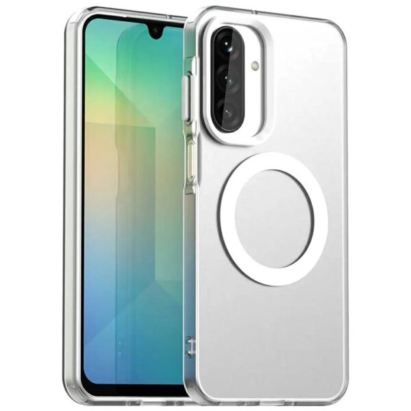 Techsuit Samsung Galaxy A05s MagSafe CandyCase Θήκη Σκληρή Διάφανη - White Techsuit Samsung Galaxy A05s MagSafe CandyCase Θήκη Σκληρή Διάφανη - White