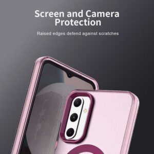 Techsuit Samsung Galaxy A05s MagSafe CandyCase Θήκη Σκληρή Διάφανη - Pink