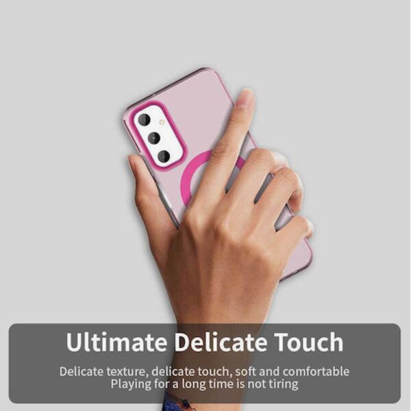 Techsuit Samsung Galaxy A05s MagSafe CandyCase Θήκη Σκληρή Διάφανη - Pink