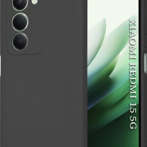Techsuit Xiaomi Redmi 15 4G / 5G Softflex Θήκη Σιλικόνης - Black