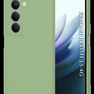 Techsuit Xiaomi Redmi 15 4G / 5G SoftFlex Θήκη Σιλικόνης - Mint Green