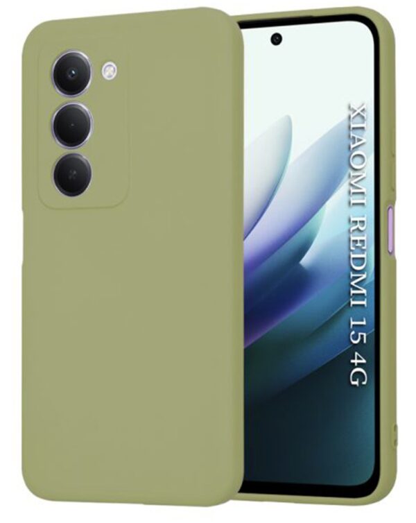 Techsuit Xiaomi Redmi 15 4G / 5G Softflex Θήκη Σιλικόνης - Matcha