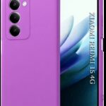 Techsuit Xiaomi Redmi 15 4G / 5G SoftFlex Θήκη Σιλικόνης - Purple
