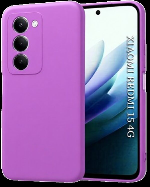 Techsuit Xiaomi Redmi 15 4G / 5G SoftFlex Θήκη Σιλικόνης - Purple Techsuit Xiaomi Redmi 15 4G / 5G SoftFlex Θήκη Σιλικόνης - Purple