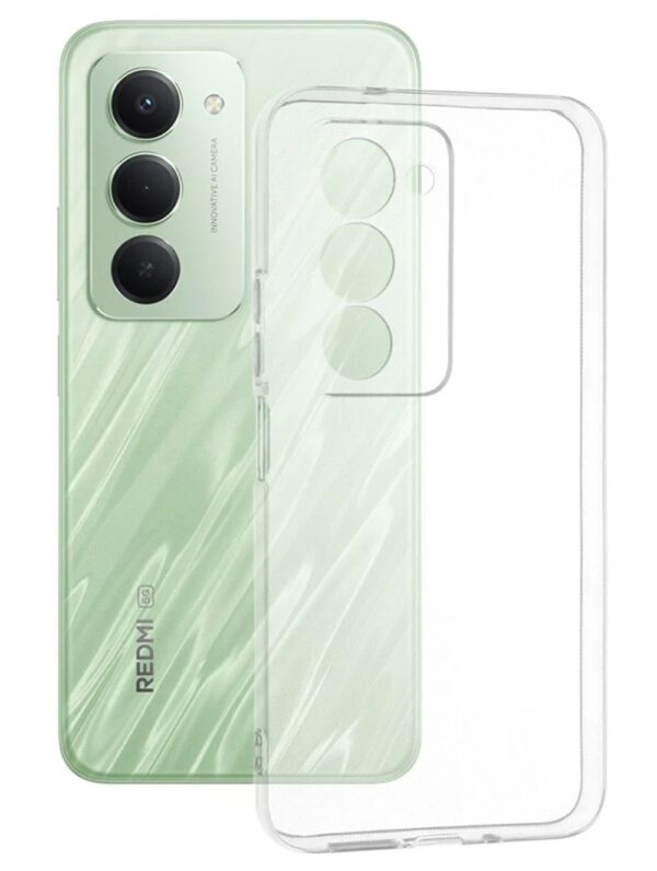 Techsuit Xiaomi Redmi 15 4G / 5G Θήκη Σιλικόνης - Διάφανη Techsuit Xiaomi Redmi 15 4G / 5G Θήκη Σιλικόνης - Διάφανη
