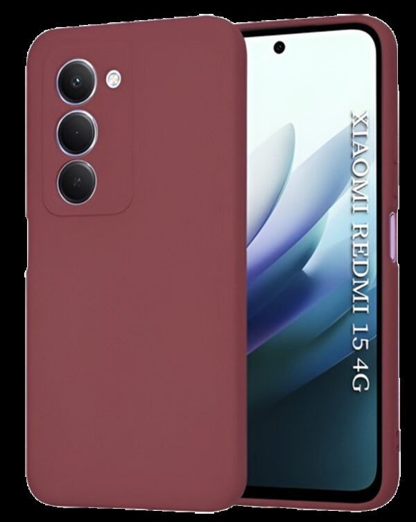 Techsuit Xiaomi Redmi 15 4G / 5G SoftFlex Θήκη Σιλικόνης - Plum Red Techsuit Xiaomi Redmi 15 4G / 5G SoftFlex Θήκη Σιλικόνης - Plum Red