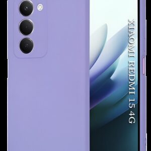 Techsuit Xiaomi Redmi 15 4G / 5G SoftFlex Θήκη Σιλικόνης - Light Purple