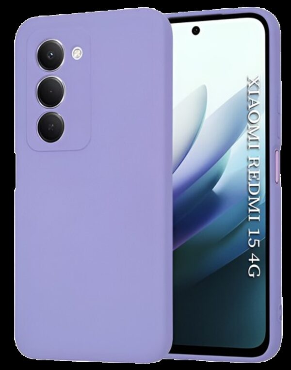 Techsuit Xiaomi Redmi 15 4G / 5G SoftFlex Θήκη Σιλικόνης - Light Purple